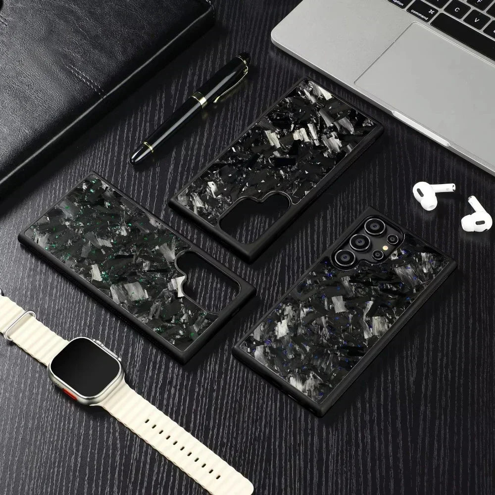 FiberEdge Forged Carbon Fiber MagSafe Case for Samsung Galaxy