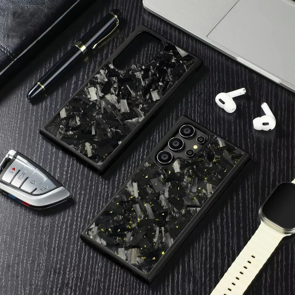 FiberEdge Forged Carbon Fiber MagSafe Case for Samsung Galaxy